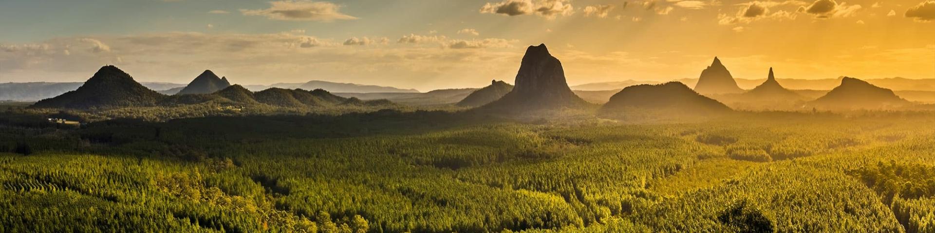 Sunshine coast landscape