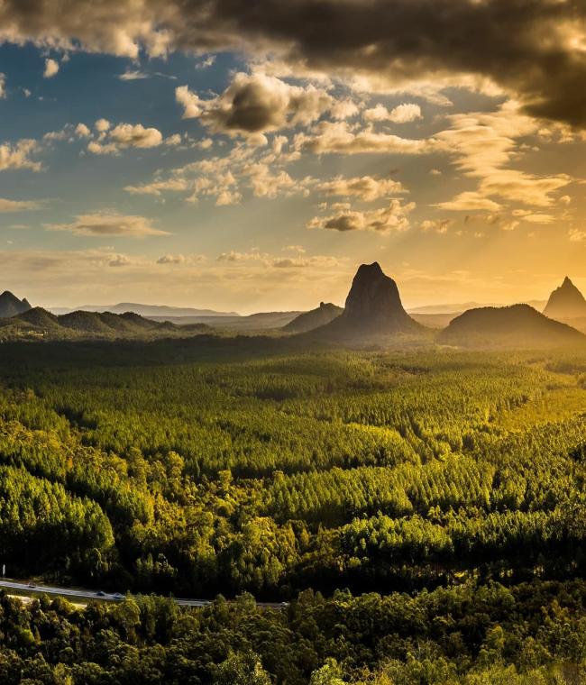 Sunshine coast landscape